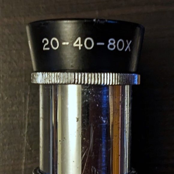 Rare Vintage (mid 19th Century) Field Microscope & Blue Light Lamp by Milben - Picture 10 of 15